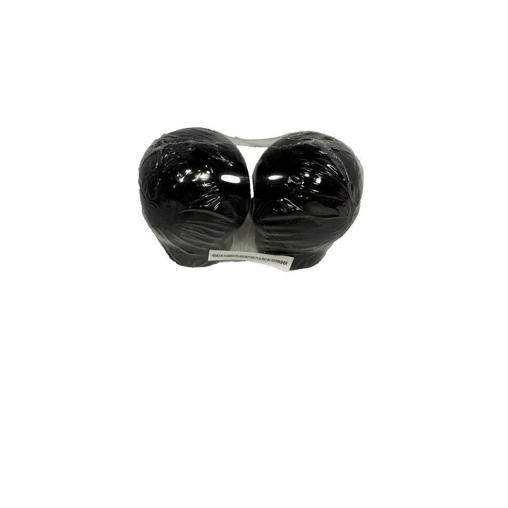 SUGAR SKULL salt & pepper shakers‎ BLACK
